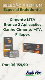 Cimento Mta Branco 2 Aplicações Angelus Ganhe Cimento Mta Fillapex 4g Seringa dupla