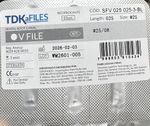 Lima Reciprocante V File TDK c/3