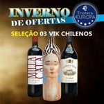 Vinho Combo com 3 Chilenos Premium 750ml | MEGA PROMOÇÃO