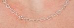 Colar e Pulseira Elos em Coração Prata 925
