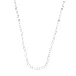 Colar e Pulseira Elos em Coração Prata 925