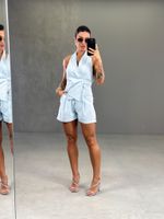 Blusa Kelyn  Azul Claro