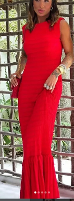 Vestido Nayara Vermelho