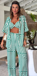 Camisa Agnes verde