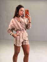 Conjunto Rosana G Marrom