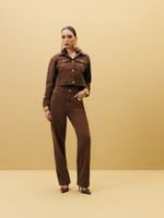 Calça Feminina Zoe Reta Slim Color