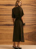 Saia Feminina Super Midi Com Detalhe