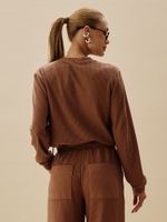 BLUSA FEMININA COM TERMO