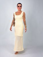 Vestido Andie  manteiga
