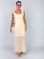 Vestido Andie  manteiga