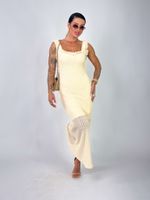 Vestido Andie  manteiga