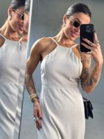 Vestido Juliet  Areia