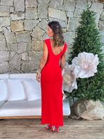Vestido livia vermelho