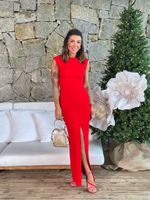 Vestido livia vermelho