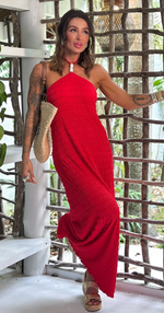 Vestido Veneza vermelho