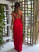 Vestido Veneza vermelho