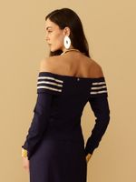 BLUSA FEMININA COM FILETE 