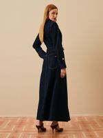 SAIA FEMININA GODE JEANS COM  BOTOES