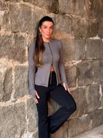 BLUSA SHARON GRAFITE