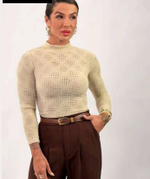 BLUSA JULIANA  NUDE