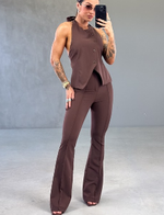 Blusa Marie  Marrom