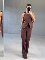 Blusa Marie  Marrom