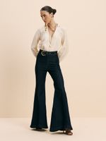 CALCA FEMININA MAXI FLARE