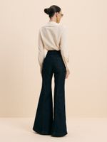CALCA FEMININA MAXI FLARE