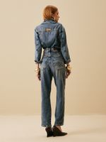 CALCA FEMININA ZOE SLIM COM EMBOSSED 
