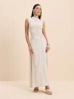 SAIA FEMININA SUPER MIDI COM MARTINGALE 