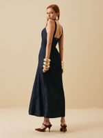 VESTIDO FEMININO SUPER MIDI GODE JEANS 
