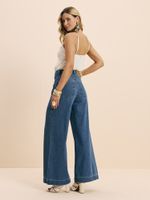 CALCA FEMININA KATE COM PESPONTO BOLSO PULA PONTO