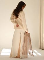 CALCA FEMININA PALAZZO COM MAXI FAIXA 