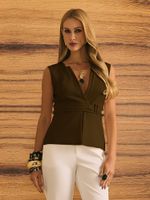 BLUSA FEMININA COM DETALHES