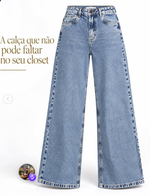 Calça Jeans Wide Leg Teyac