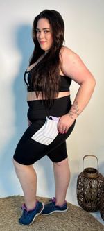 Bermuda Plus Size  com Bolso