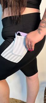Bermuda Plus Size  com Bolso