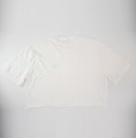 CAMISETA CROPPED PIMA BRANCA