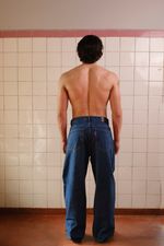 CALÇA JEANS SKATER ÍNDIGO