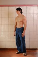 CALÇA JEANS SKATER ÍNDIGO