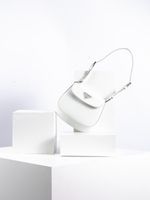 Bolsa Prada Cleo Couro Mini