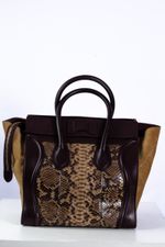 Bolsa Celine Luggage Python