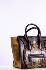 Bolsa Celine Luggage Python
