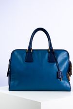 Bolsa Prada Saffiano Tote azul