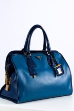 Bolsa Prada Saffiano Tote azul