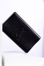 Clutch Saint Laurent envelope preta