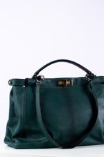 Bolsa Fendi Peekaboo Large verde