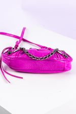 Bolsa Balenciaga Le Cagole mini rosa