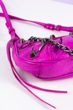 Bolsa Balenciaga Le Cagole mini rosa