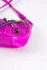 Bolsa Balenciaga Le Cagole mini rosa